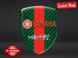 Yamaha Adesivi Paraurti Artigianali Resistenti Tuning Sobri
